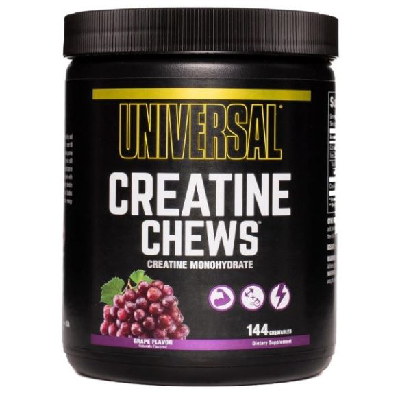 Universal Nutrition Creatine Chews – 5g of Creatine Monohydrate in Each Serving Delicious Wafers – 36 Servings