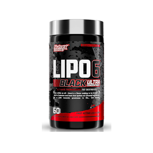 NUTREX LIPO 6 BLACK ULTRA CONCETRATE 60S