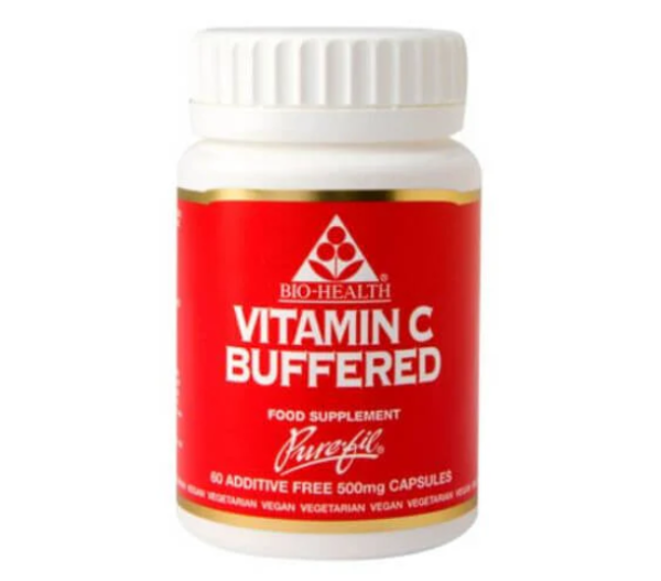 Bio Health Vitamin C 500mg Buffered Caps 60s