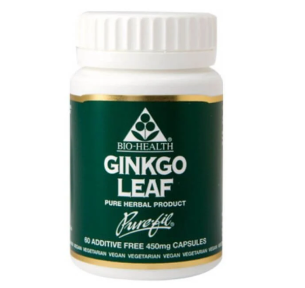 Bio Health Ginkgo Leaf 450mg Capsules 60s