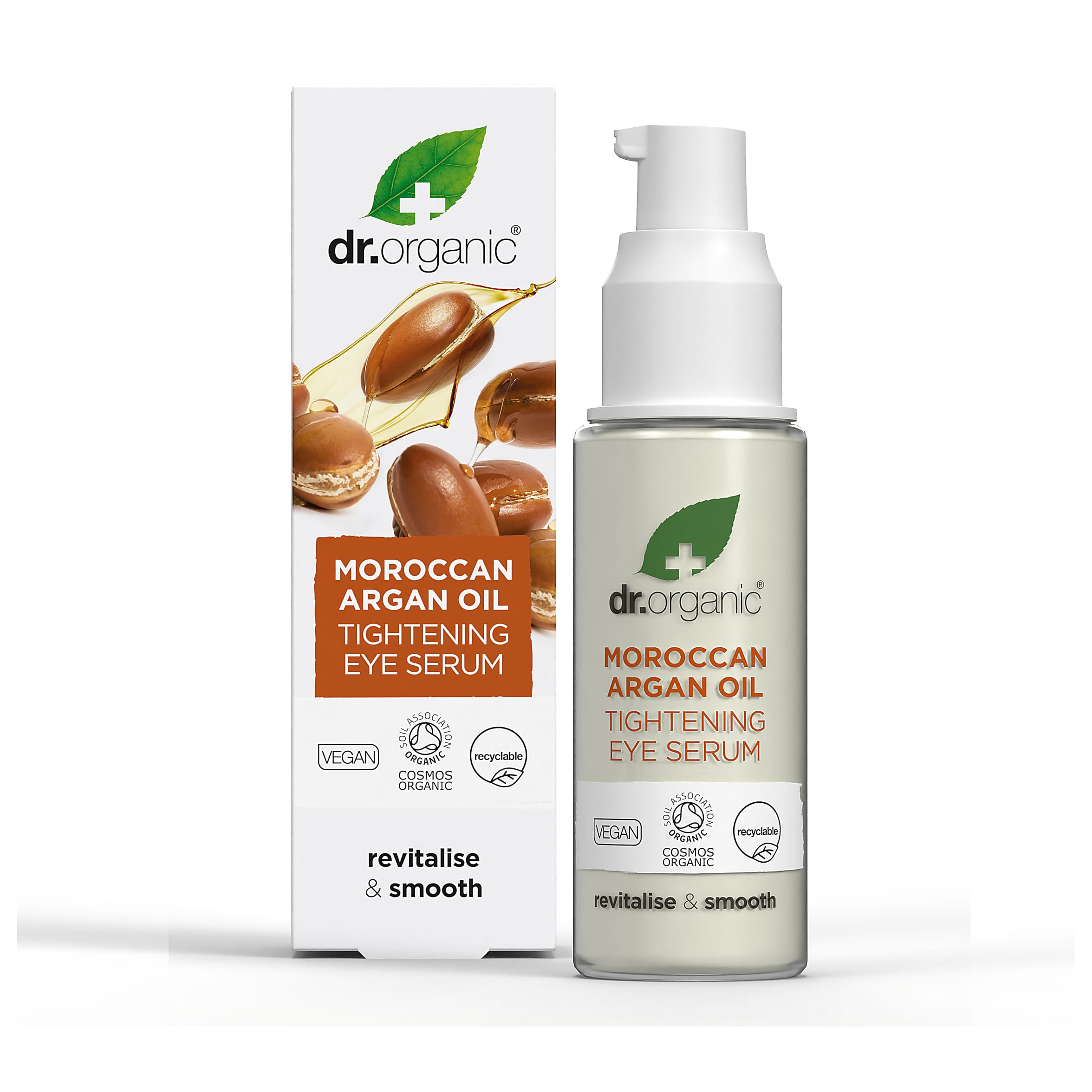 Dr. Organic Moroccan Argan Oil Instant Tightening Eye Serum 30ml
