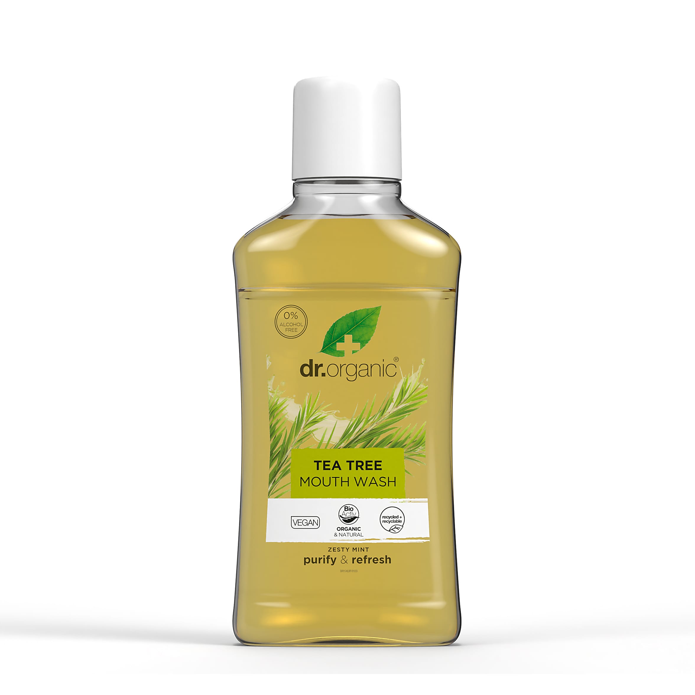 Dr. Organic Tea Tree Mouthwash 500ml