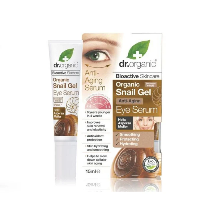 Dr Organic Snail Gel Eye Serum 15ml