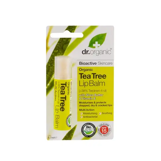 Dr. Organic Tea Tree Lip Balm 5.7ml
