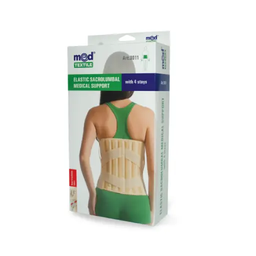 Elastic Sacrolumbar Medical Support w_4 stays-M