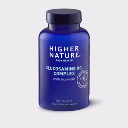 Higher Nature Glucosamine HCL Complex with Boswellia Tabs 90’s Vegetarian_Vegan
