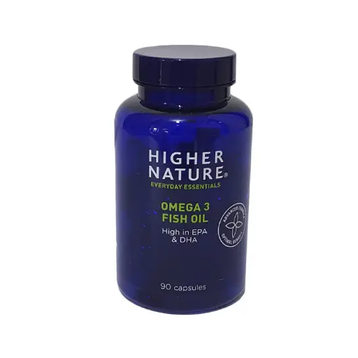 Higher Nature Omega 3 Fish Oil Caps 90’s