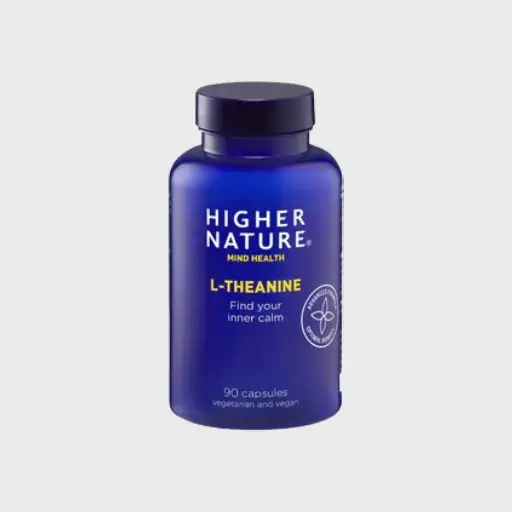 Higher Nature Theanine 100mg Caps 90’s