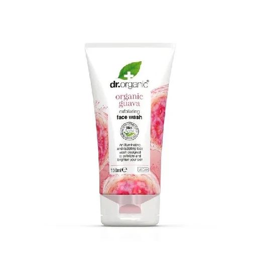 Dr. Organic Guava Face Wash Exfoliating 150ml