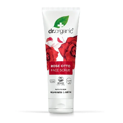 Dr. Organic Rose Face Scrub 125ml