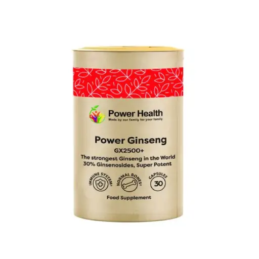 Power Health Power Ginseng GX 2500+ 30’s – Super Potent Korean Ginseng Extract 30% Ginsenonides