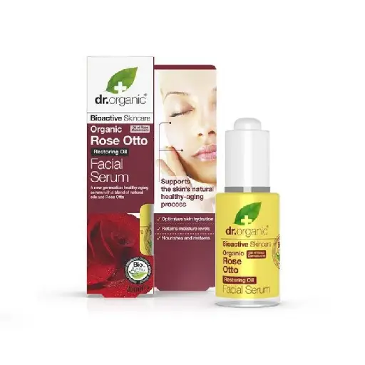 Dr Organic Rose Otto Facial Serum 30ml