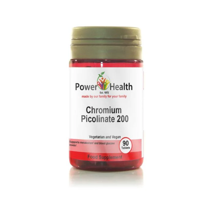 Power Health Chromium Picolinate 200ug Tabs 90's